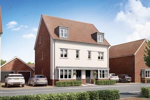 Terraced house - 213, The Morden - V1 at Landimore Park, Northampton NN4 6GR
