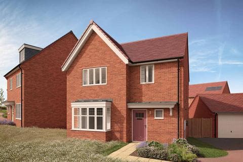 Detached house - Plot 413, The Wyatt at Harlestone Park, Off New Sandy Lane NN5