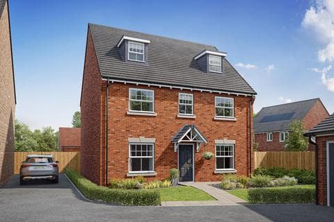 Detached house - The Garrton - Plot 220 at The Atrium at Overstone, The Atrium at Overstone, Blaine Way NN3