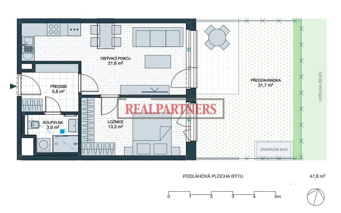 2 rooms, 79.0 m² in Kladno