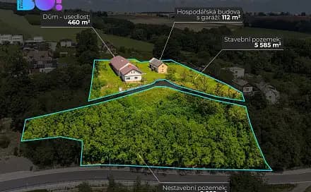 10 rooms, 460.0 m² in Ostrava