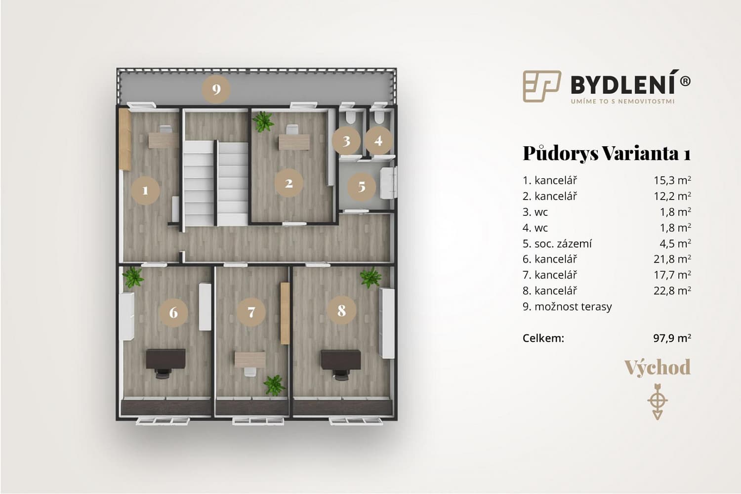 4 rooms, 138.0 m² in Teplice