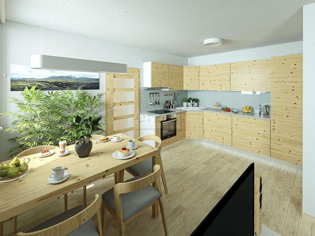 2 rooms, 59.0 m² in Kladno