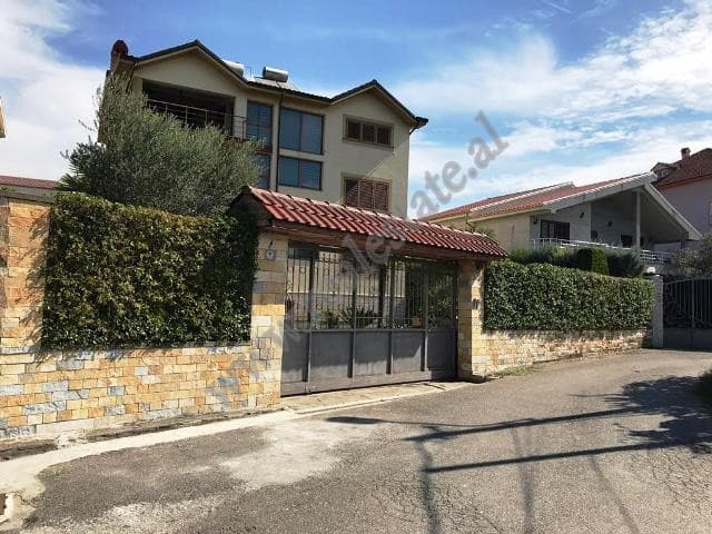 Three storey villa for sale near Agriclutural University in Tirana, Albania.