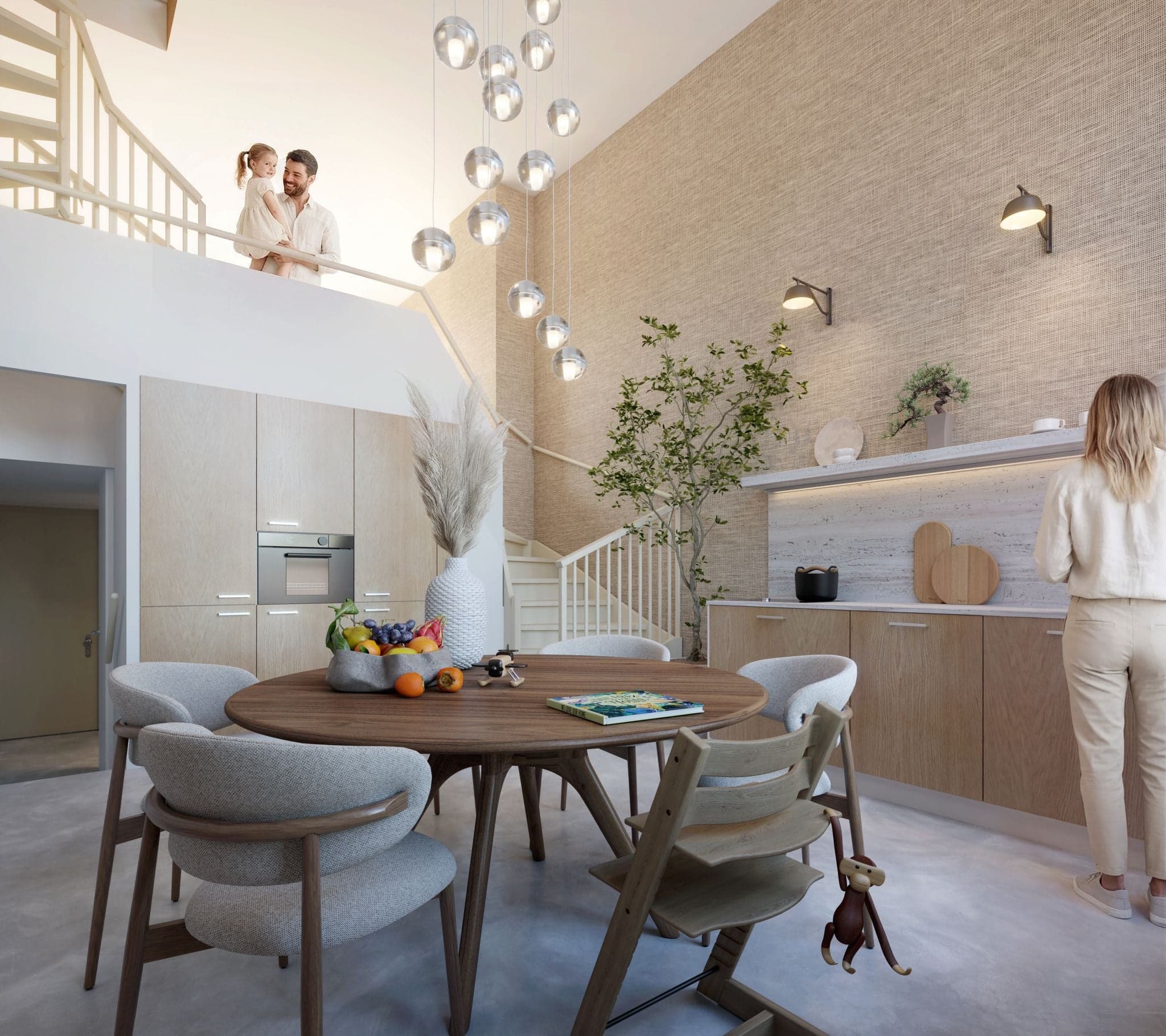 High Deck House - Stadswoning met vide en terras