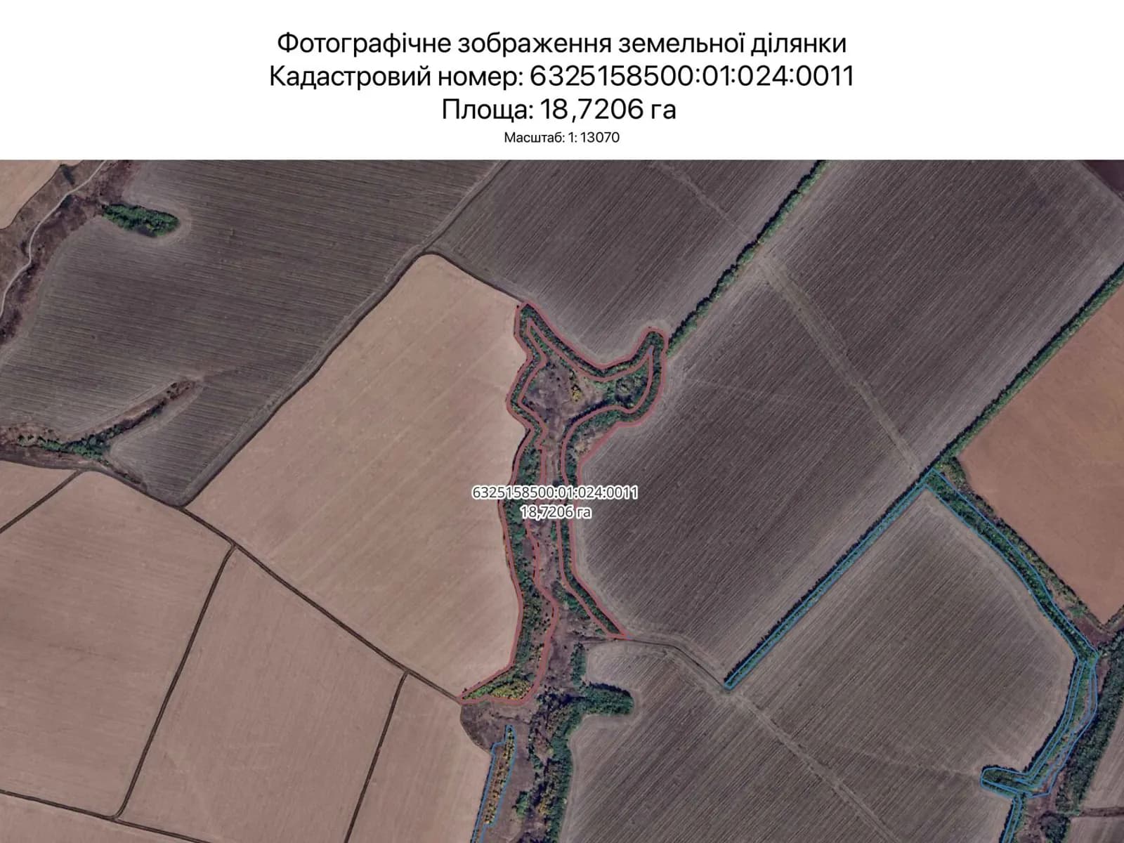 земельна ділянка, 1872.1 м², Kharkiv