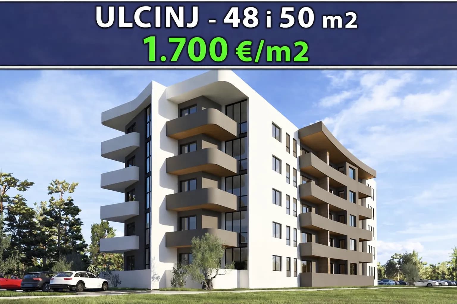 Prodaja, Stan, 50m2, Ulcinjsko Polje, Ulcinj