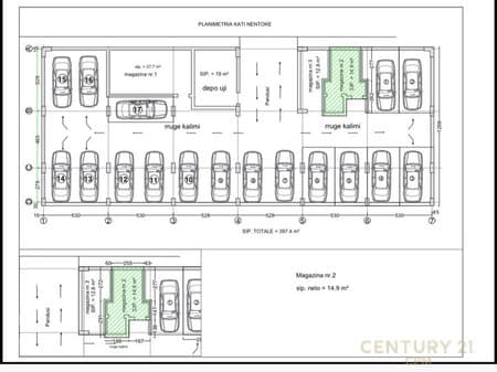 17 PARKING SPOTS + WAREHOUSE FOR SALE NEAR FORMER UET