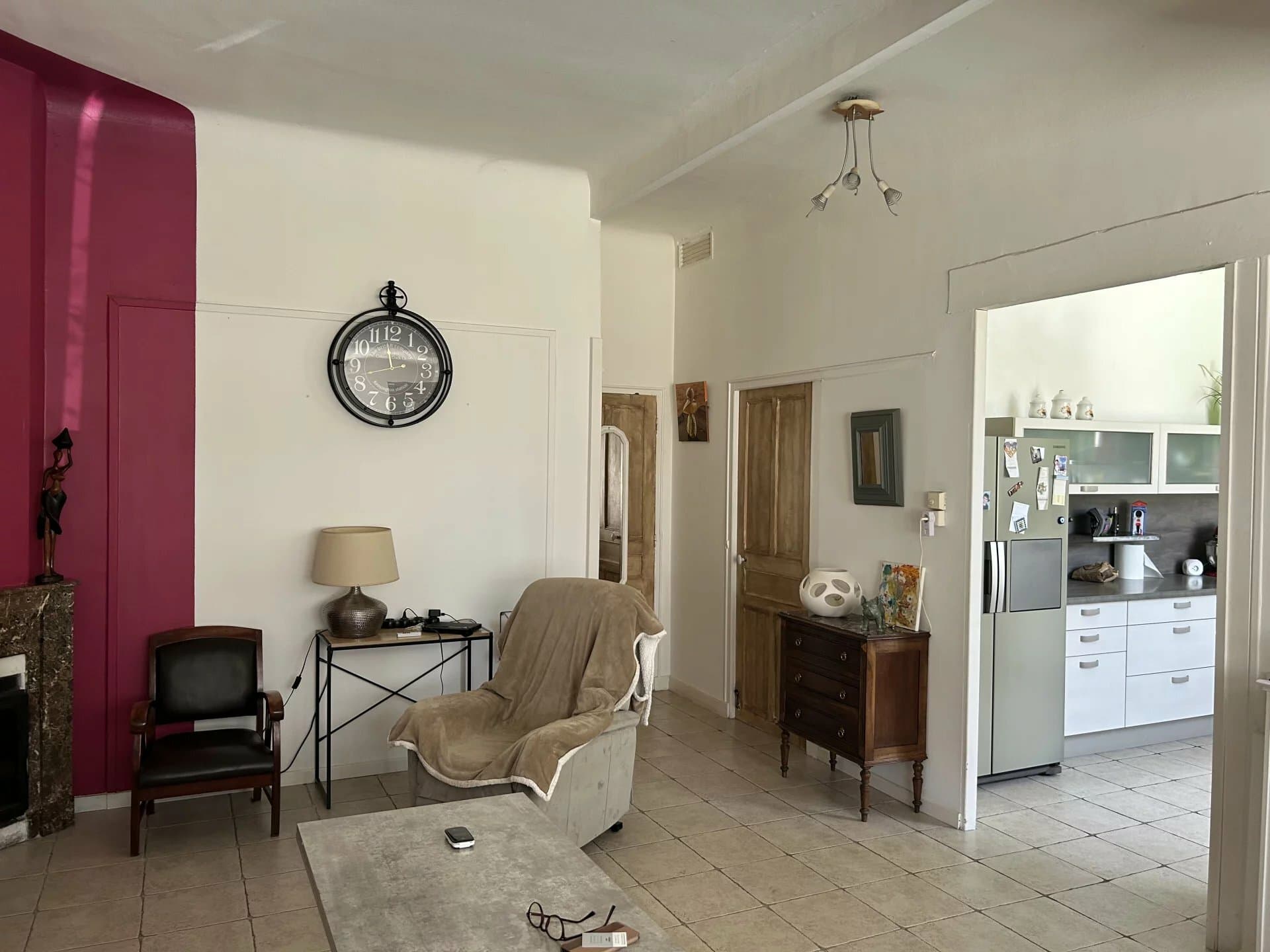 Maison de ville en viager occupé avec jardin et piscine