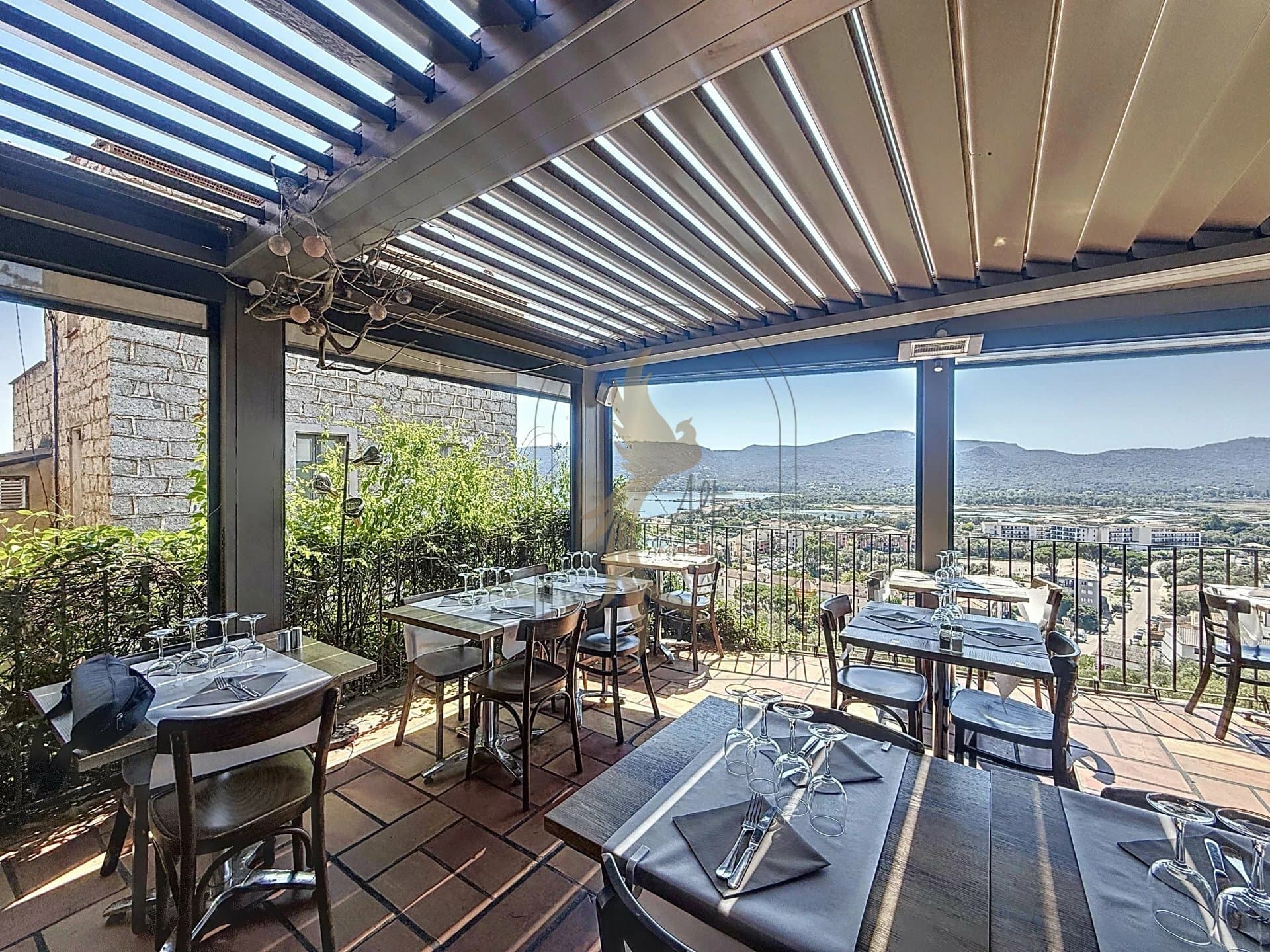 Fonds de commerce restaurant - Vue panoramique sur le port de Porto-Vecchio