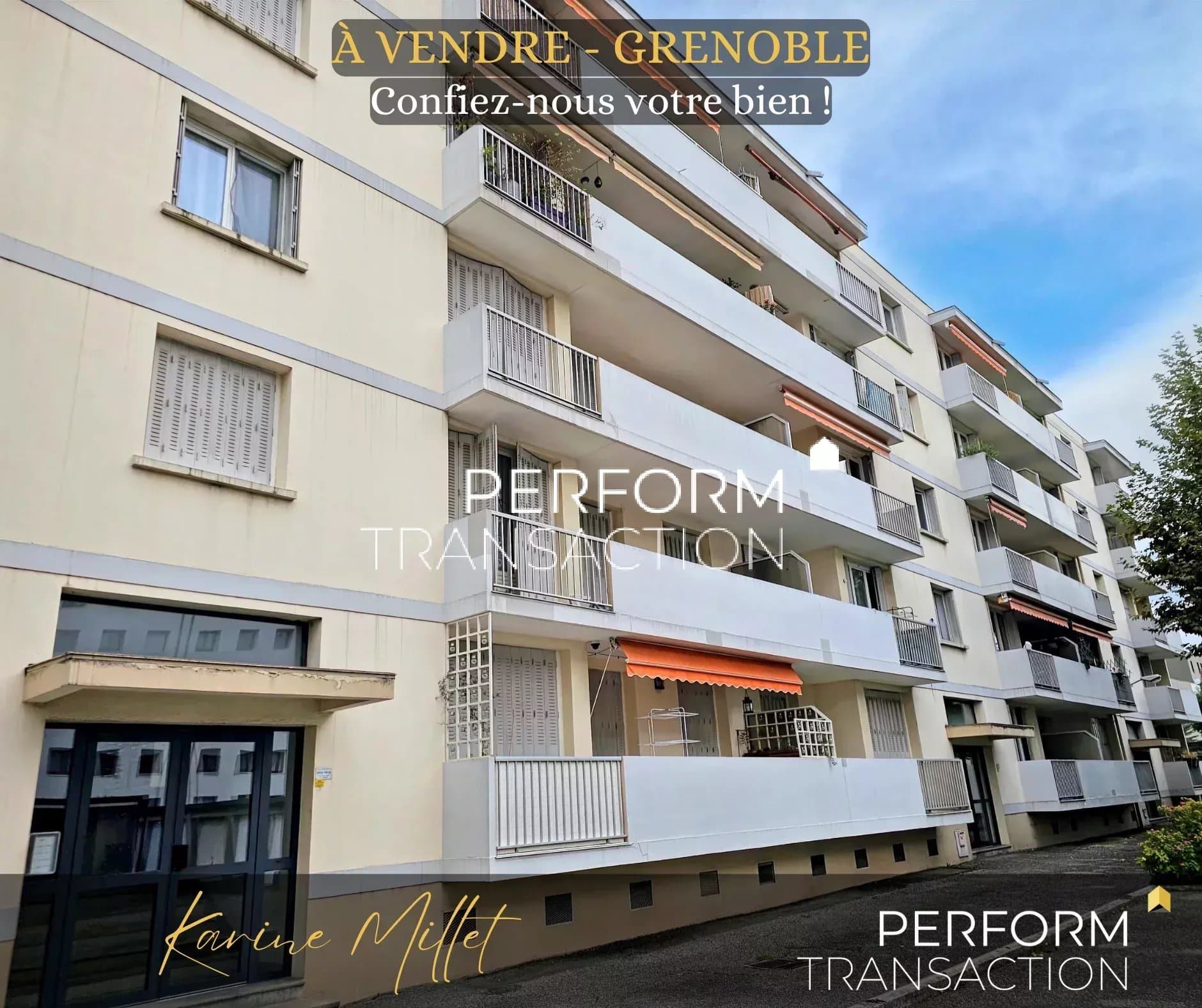 Appartement T4 / Balcon-Terrasse + Cave