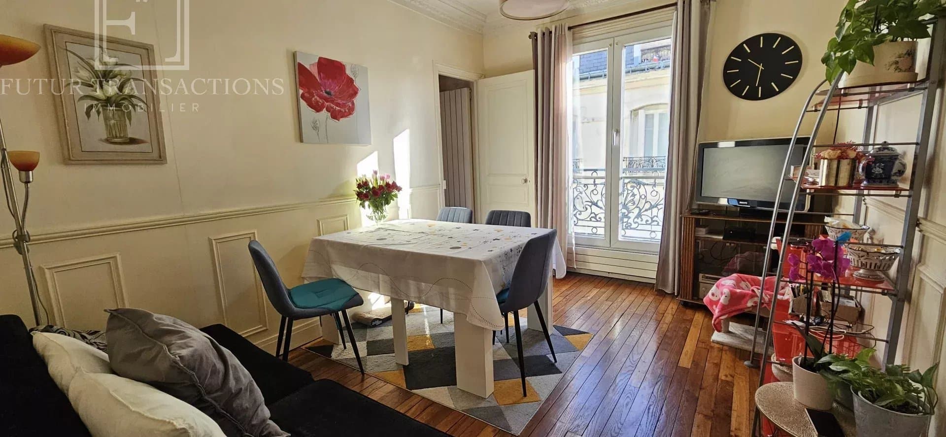 Flat 3 pièces 49m² Colombes