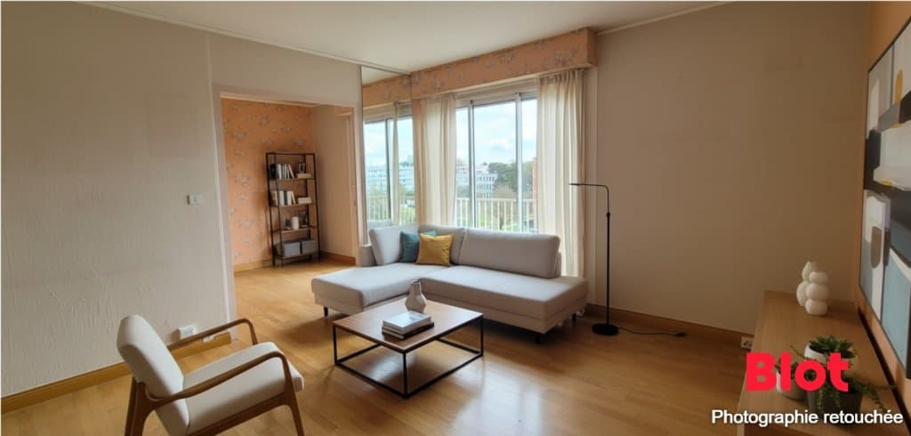A VENDRE - SAINT-HERBLAIN - APPARTEMENT T4 avec Balcon / Cave / Parking