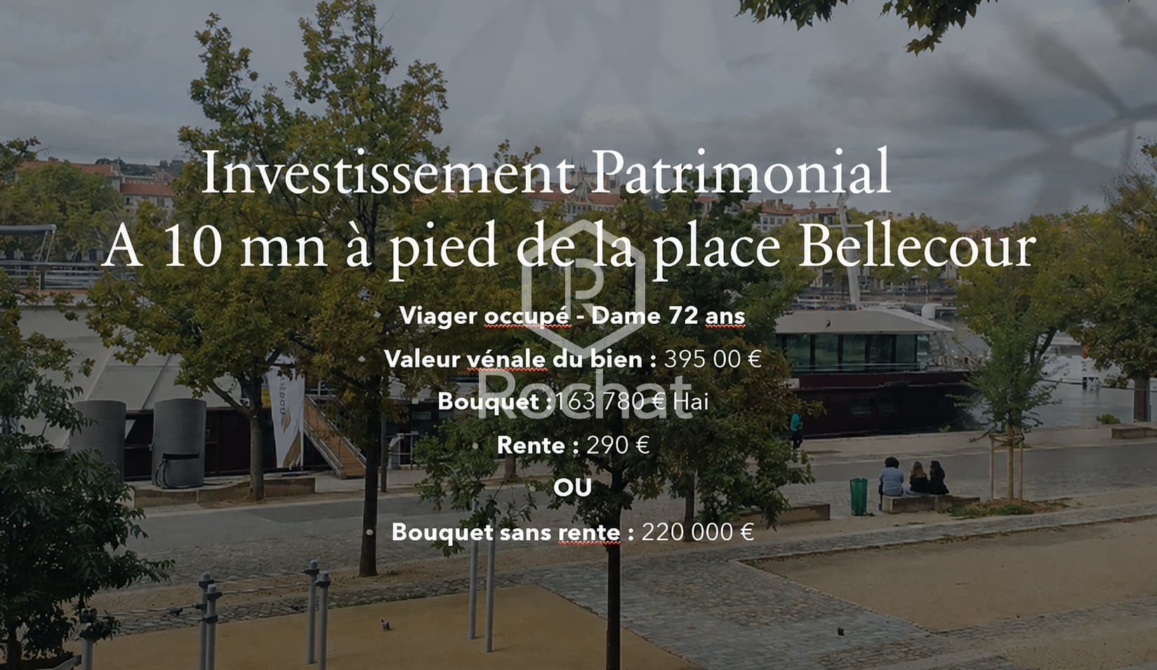 VIAGER OCCUPÉ - CARRÉ RÉSIDENTIEL - APPARTEMENT- LOGGIA -CAV