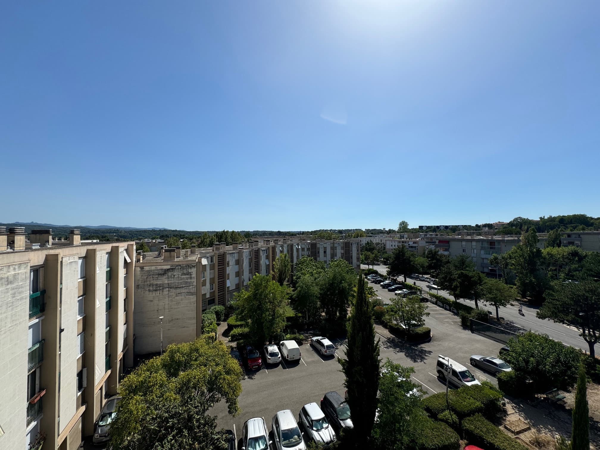 Aix en Provence, Appartement T2/3 de 73m2 en dernier étage a