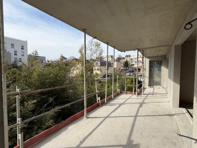 CAEN, T3 avec grand balcon exposé Ouest