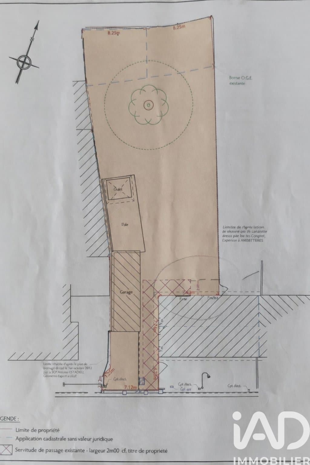Vente Terrain à bâtir 592 m²
