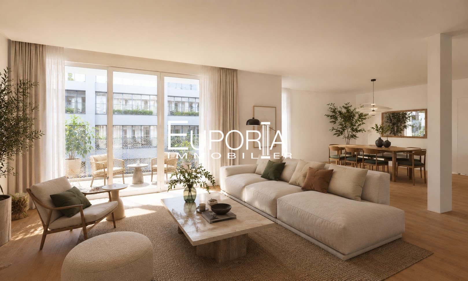 Appartement 4 pièces 131,46 m² avec balcon – Adresse d'exc