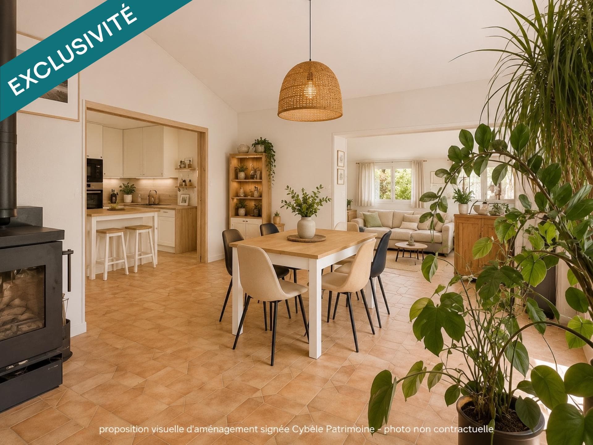 Maison familiale 120 m² – 3 chambres – jardin – Saint-Médard-en-Jalles