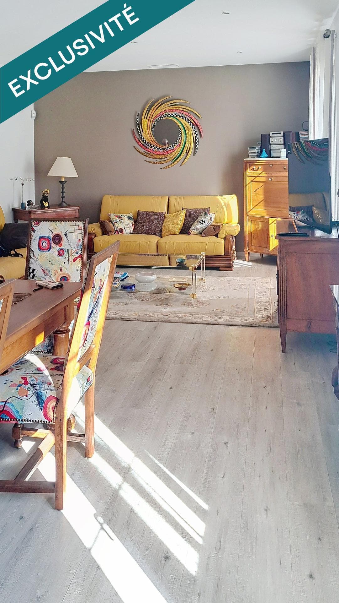 Viager haut de villa + terrain, Dame 75ans.
