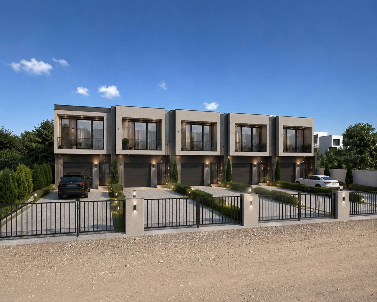 11 ari, Teren pentru construcții