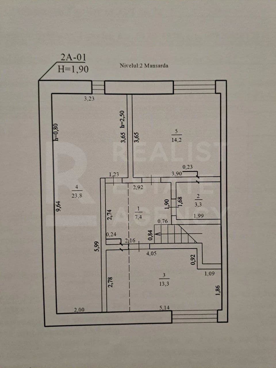 Vânzare, casă, 3 camere, str. Livezilor, Cricova