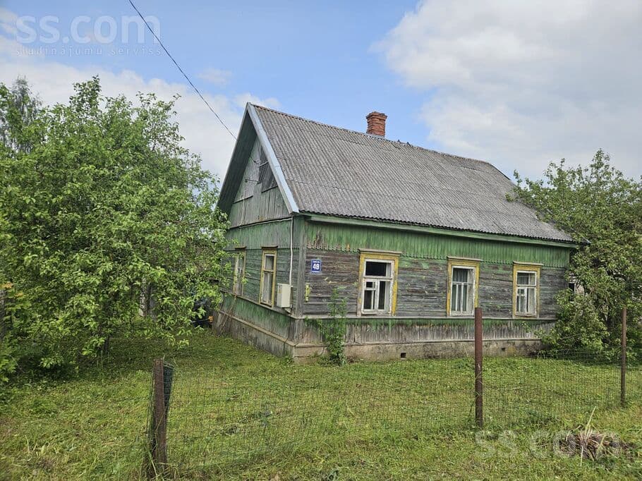 1 rooms, 49.0 m², Продаётся дом с отличным участком земли (731 кв. м). На территории наход, Rēzekne