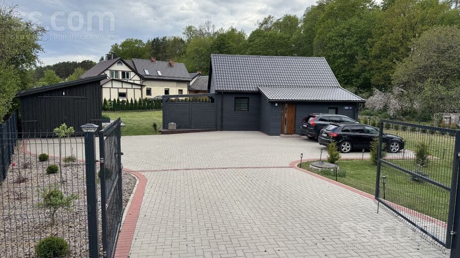 1 rooms, 55.0 m², Pārdod privātmāju. Māja 2025 gadā nodota ekplotācijā. Mājas apkurē gaiss, Tukums