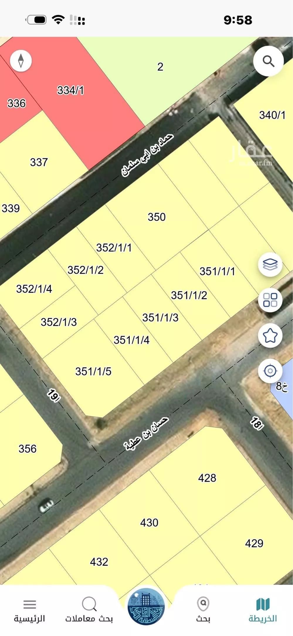 أرض للبيع في شارع حسان بن عطية, حي الندى, مدينة الدمام, المنطقة الشرقية