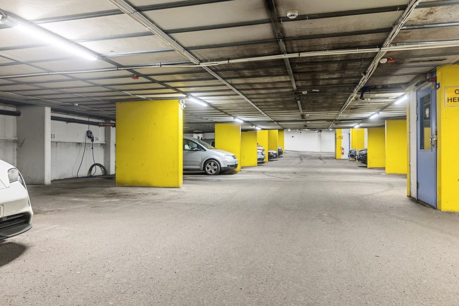 Privatmegleren Kvartal Grünerløkka - Garasjeplass i innendørs garasjeanlegg med sentral beliggenhet på Grünerløkka - Mulighet for EL-lader Toftes gate
