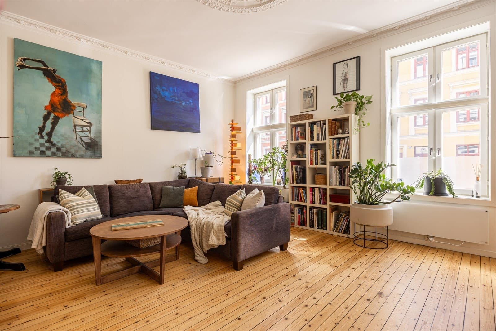 Nordvik Grünerløkka Klassisk 4-roms bygårdsleilighet | 3 soverom | 2 boder |