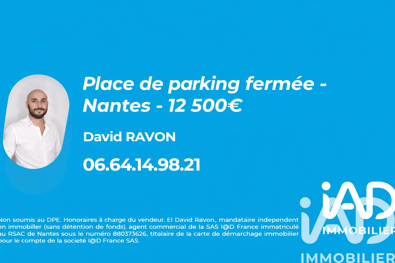 Vente Garage 12 m²