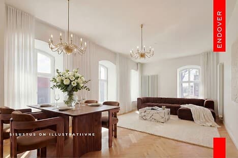 2 rooms, 71.6 m² - Tööstuse 47-5, Kalamaja, Põhja-Tallinn, Tallinn
