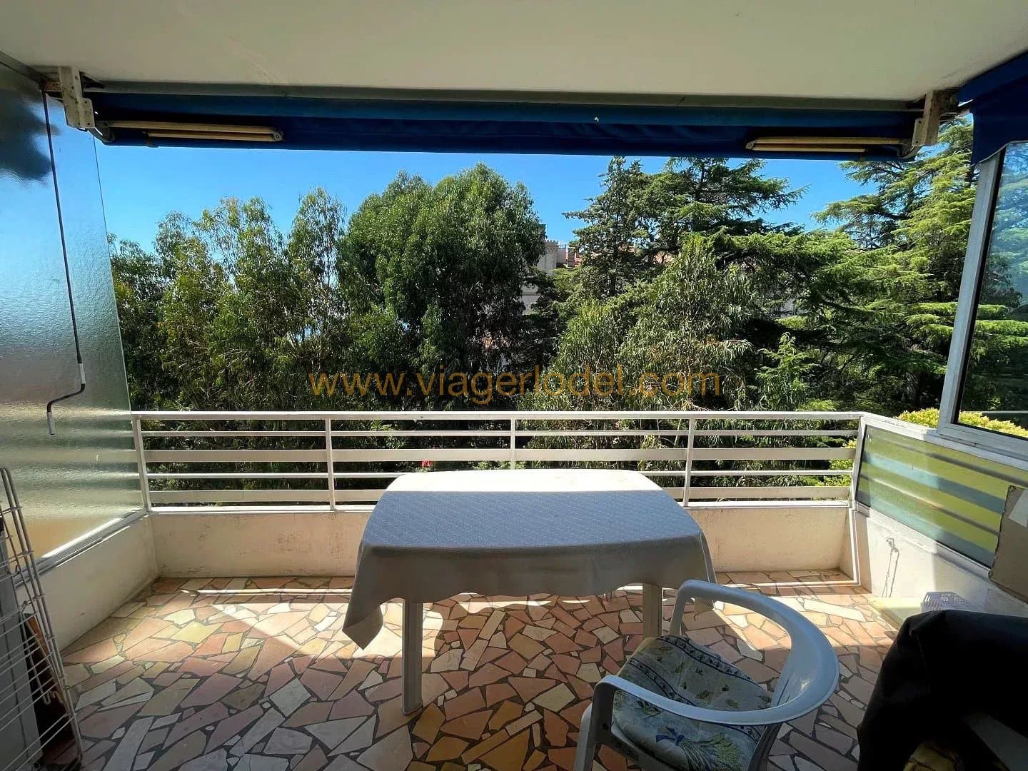 Réf.10114 - VIAGER OCCUPE, CANNES VALLOMBROSA