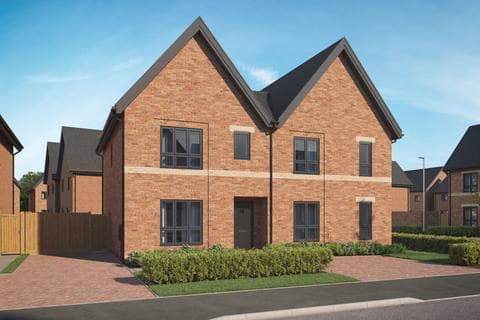 Semi-detached house - Plot 102, The Chapelford at Eagles Green, Burtonwood Road WA5