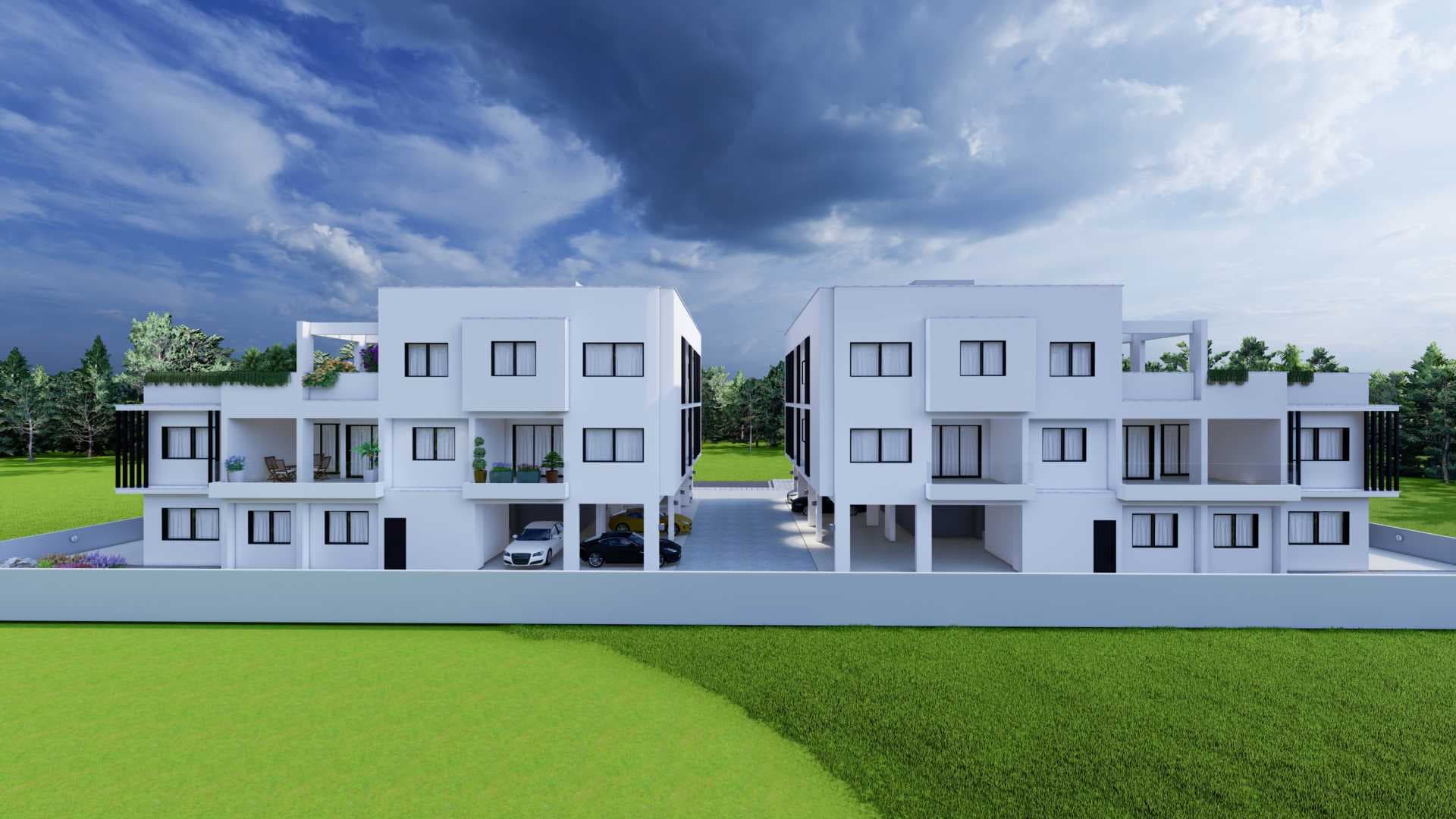 3 bedroom, 2 bathroom, first floor NEW BUILD apartment in fantastic location on the border of Paralimni and Deryneia - IKD107DP