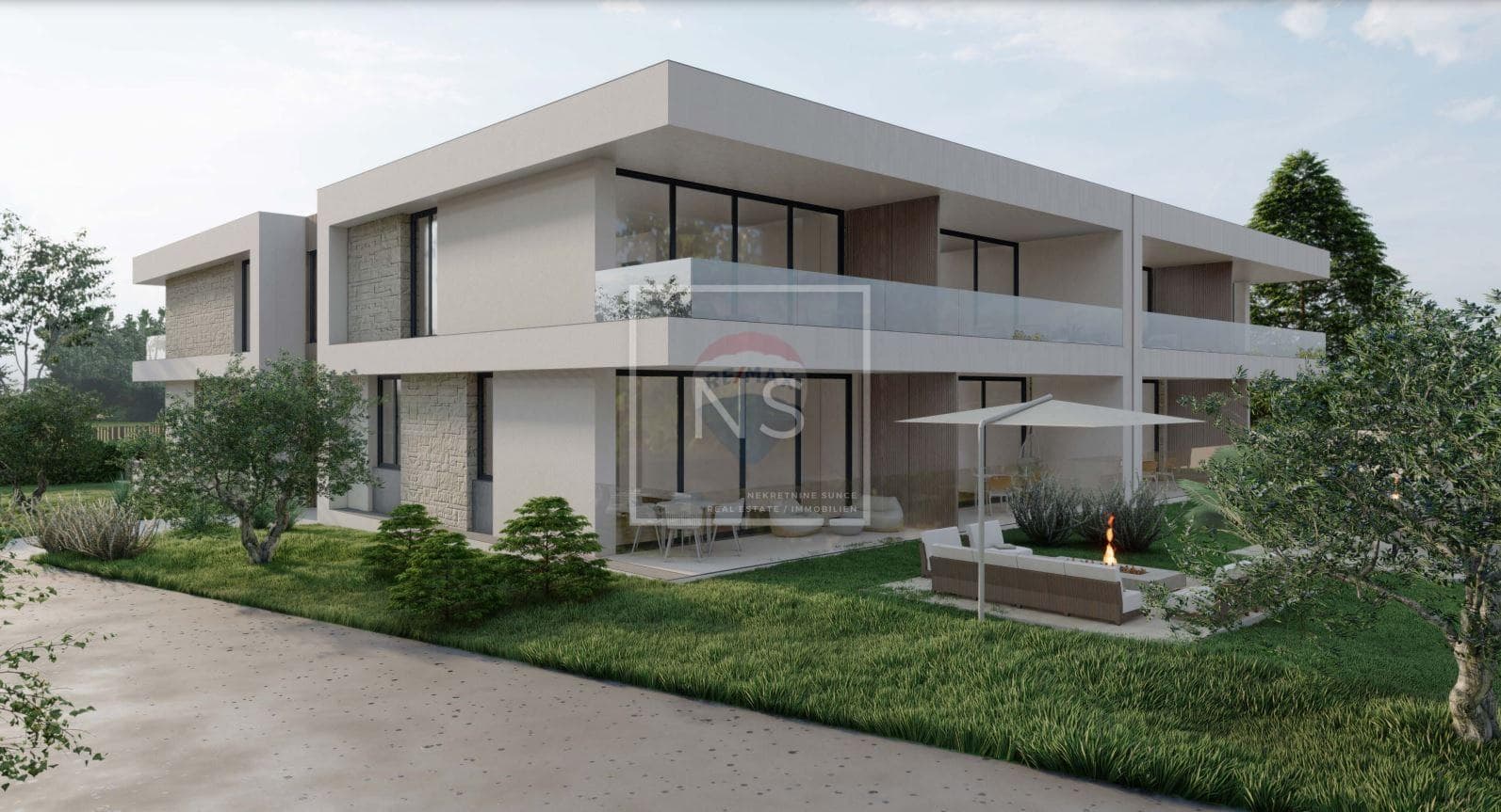PRODANO - ROVINJ - OKOLICA - moderan stan u novogradnji 73,66 m2
